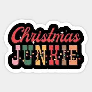 Christmas Junkie Sticker